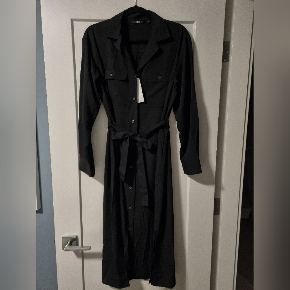 Uniqlo UV Protection Long Sleeve Shirt Dress